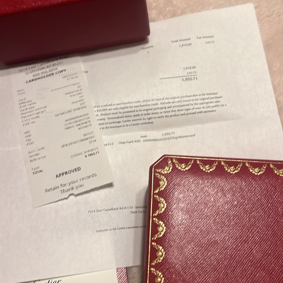 Cartier love bracelet white gold 18 K - Picture 5 of 8